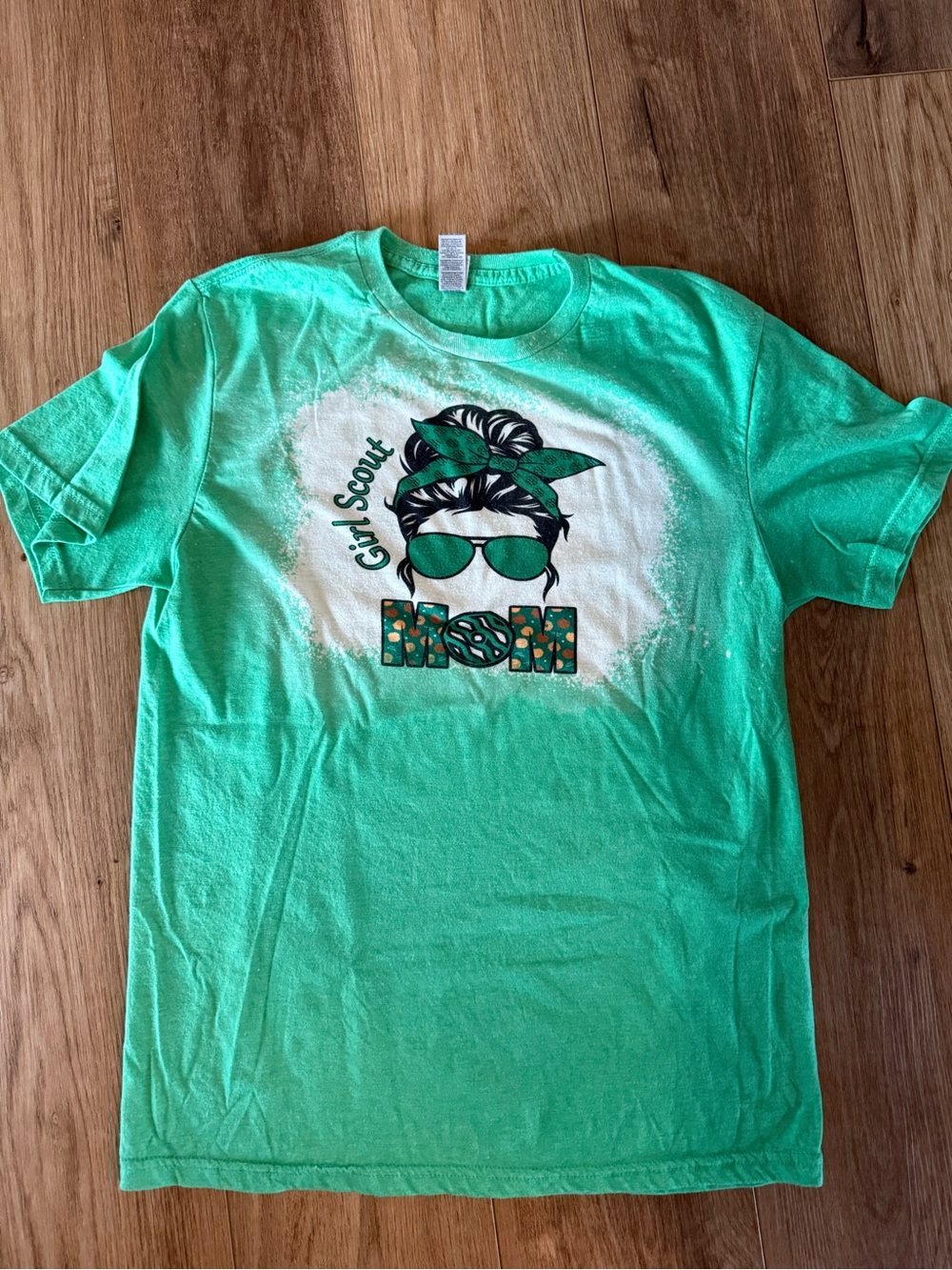 Girl Scout Mom Short Sleeve Tee - Mint Green